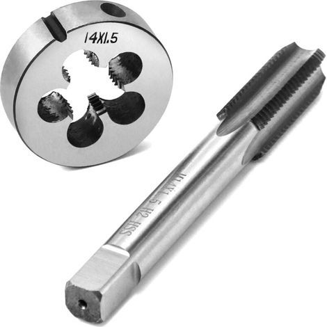 Juego de machos y terrajas M14x1.5mm (1/4)