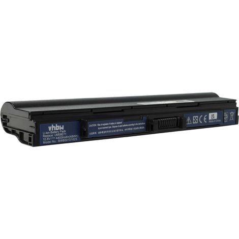 vhbw Akku kompatibel mit Acer Aspire AS1410-2936, AS1410-2039, AS1410-2497, AS1410-2285, AS1410, AS1410-2801 Notebook (4400 mAh, 11,1 V, Li-Ion) (1/5)