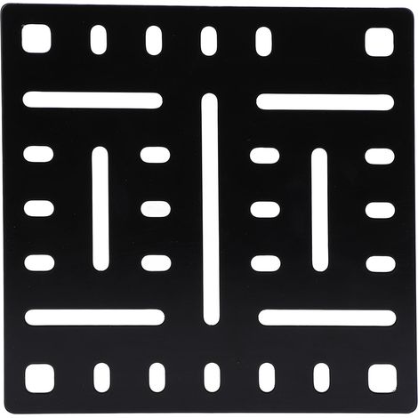 Panneau de lit de camion en alliage d'aluminium, 210X2mm, panneau de rangement multifonctionnel permettant d'économiser de l'espace pour Rail en L (1/5)