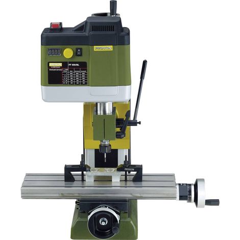 Macchina fresatrice Proxxon ff 500bl potenza 400W velocità 200-4000 RPM