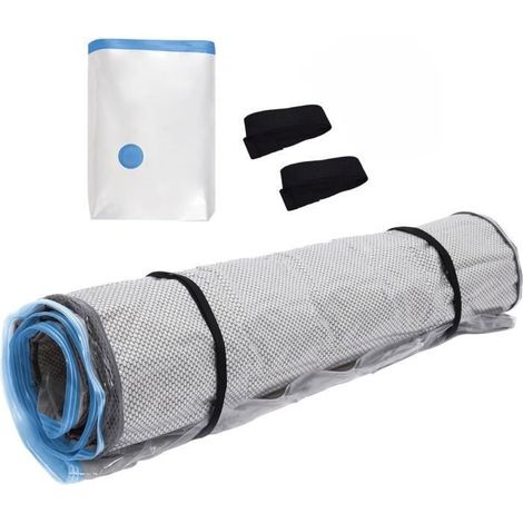 Sac Sous Vide pour Matelas - Universel - 130 x 240 cm - PA + PE - étanche - Compression 80% (1/4)