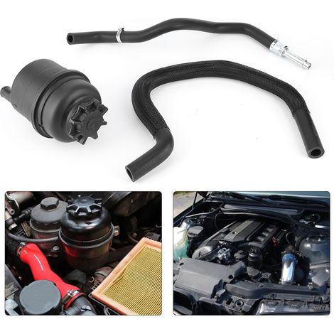Kit de 3 durites de réservoir de direction assistée 32411097164 compatible avec BMW E46 323i, 325i et 330i