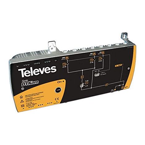3E/1S FM-BIII-UHF 53dB Système TV 4G-LTE 53dB (1/4)
