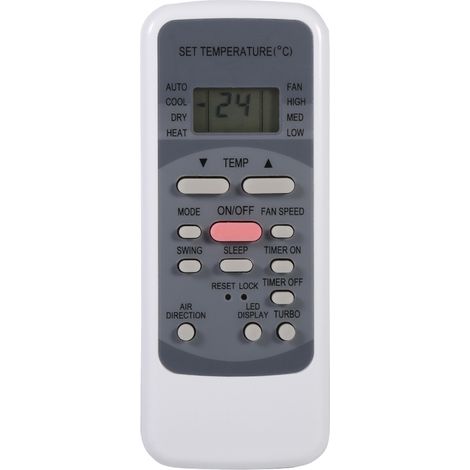 Universelle Ersatzfernbedienung für Midea R51M/E Klimaanlage (neues Modell).