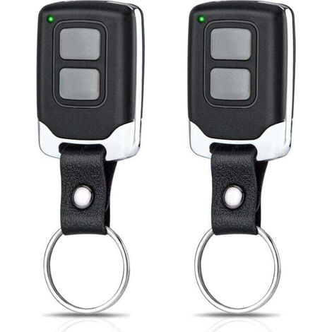 2-pack Garage Door Remote Control for Novotron 502 MAX43-2, 522, MNHS433-02, MCHS43-2, Compatible with 433.92MHz Garage Door Openers