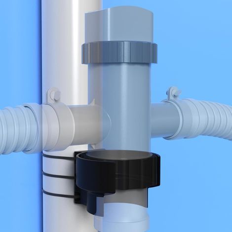 Kolbenventilhalterung für Schwimmbecken, Schwimmbadzubehör kompatibel mit den Marken Intex, Bestwy, Funsicl und Colema. (1/5)