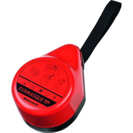 Masque respiratoire Honeywell Safety série EVAMASQUE Noir/Rouge, taille Classic ( Prix pour 1 )