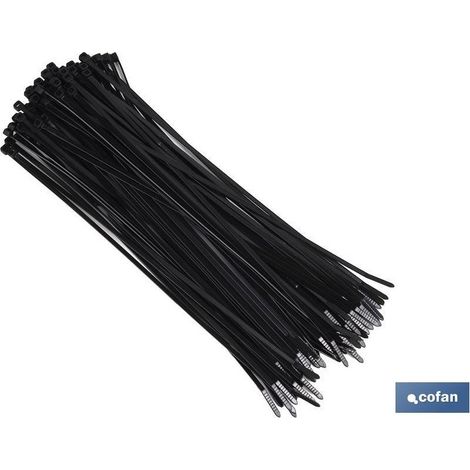 Colliers en nylon PA 6.6 noir