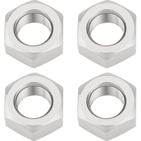 Satz mit 4 M14x1,5 Linksgewindemuttern – Edelstahl – Sicherungsmuttern – Industriemaschinen – metrisches Feingewinde (1/5)