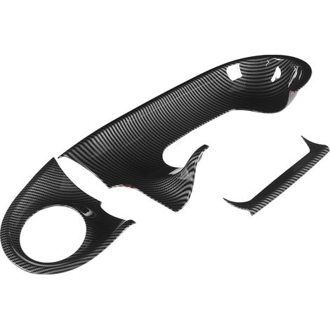 EBTOOLS 3-teiliges Carbonfaser-Armaturenbrett-Abdeckungsset als Ersatz für Fortwo C453 2015-2021, Schutz für den Innenraum. (1/5)