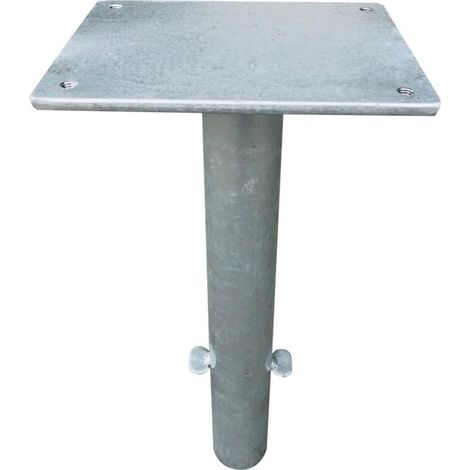 Manguito de suelo galvanizado