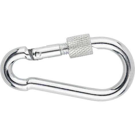 Mousqueton de sécurité Diamètre Câble 6 Acier zingué - 1 pièce