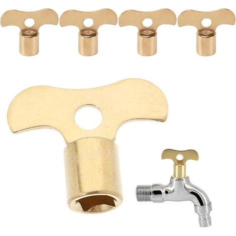 Sollbry Clé à molette 4 pièces, kit de clés pour robinets – clés pour robinetterie, clés pour aérateur et clés pour Valve – Robustes pour Outils de Montage (1/5)