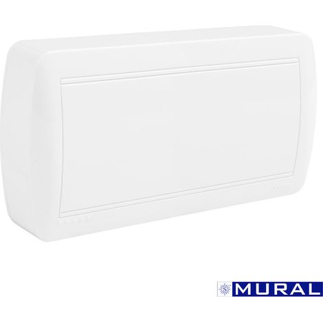 Solera – Registre double épissure et dérivation 148x72x28mm – Indice de protection IP20 – Entrées pour canaux 10x12/16/22mm – Surface murale - MUR64U (1/4)