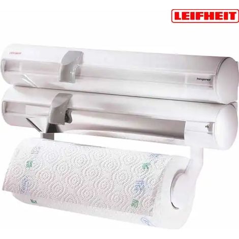 Portarotolo a Parete Pellicola Alluminio Carta Cucina Leifheit Rolly Mobil (1/3)