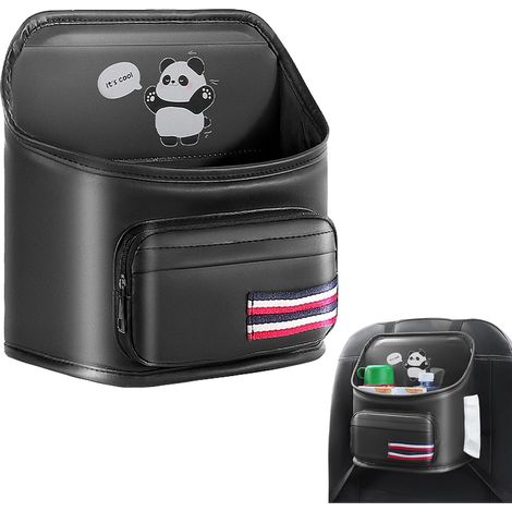 Sac de rangement pour dossier de siège de voiture, porte-mouchoirs pour Sac de sac, accessoires de voiture multifonctionnels imperméables à haute capacité pour et voyages (1/5)
