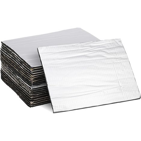 20 Stück Schall- und Wärmedämmung für Autos, feuerfeste Dämmplatten, Wärmedämmabdeckungen für Kofferraum und Motorraum. (1/5)