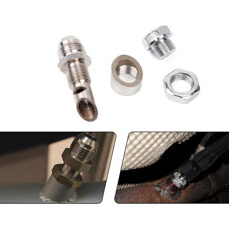 Auto-Modifikationszubehör E-VAC Edelstahlverbinder AN10 Reinigungsset M18x1,5 Vakuumstecker (1/5)