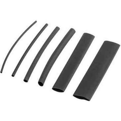 Set di guaine termorestringenti BOX nere Lanberg /100 pezzi/ (1/2)