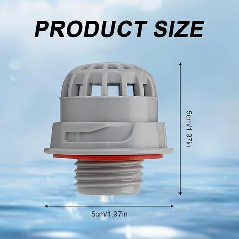 Lay Z Spa Chemconnect Vis de montage, pièce de rechange P00260 pour distributeur de chlore de jacuzzi, compatible avec Lay Z Spa SaluSpa Coleman (1/5)