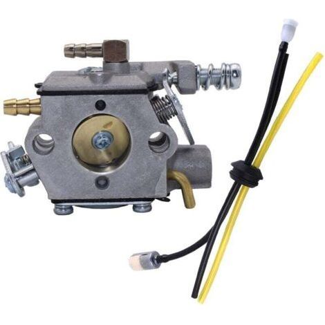 Carburateur WT-820 compatible avec les modèles A021001921 et A021001920 CS400, CS370 et CS400F, kit de conduite de carburant de rechange WT985 et A021001311 (1/5)