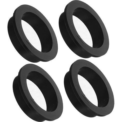 Joints Toriques pour Pompe à Sable Compatible Piscine, Silicone Noir Solide, Kit De 4 Pièces, Étanchéité Renforcée pour Entretien Piscine, Accessoires Universels, Remplacement Rapide (1/5)