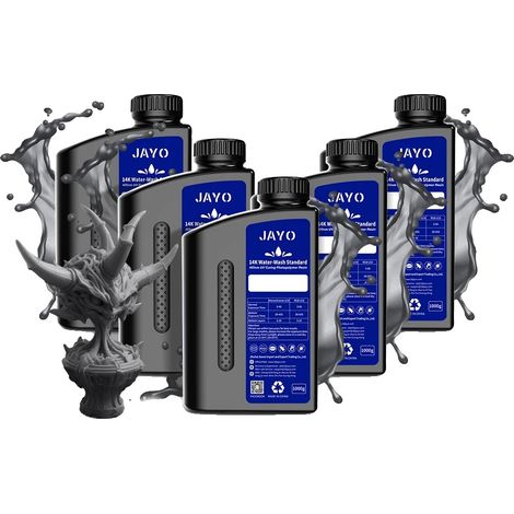 Resina per stampanti 3D, lavabile con acqua, alta precisione, 14K Lavabile con acqua DG (1/2)