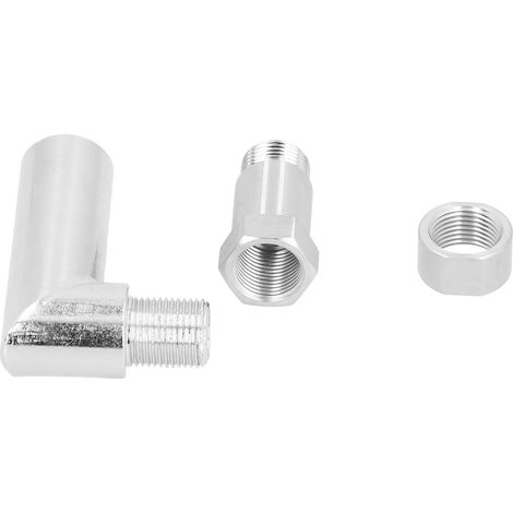 Lot de 3 adaptateurs d'entretoise pour sonde lambda (O2) avec rallonge, 45 mm, en fer, M18x1,5, accessoires auto (1/5)