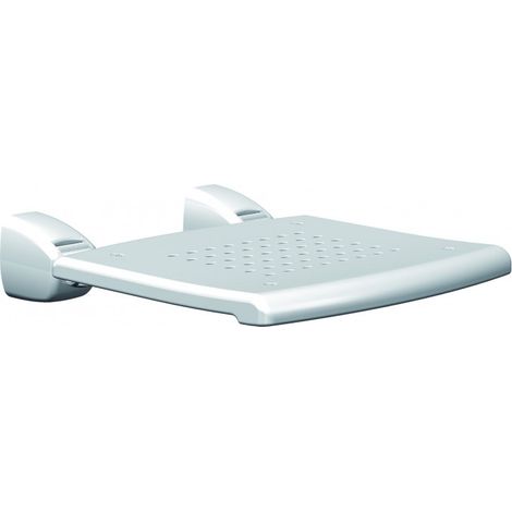 Siège de Douche Mural Pliable "Senior" Blanc - P.51 X L.42 Cm (1/2)