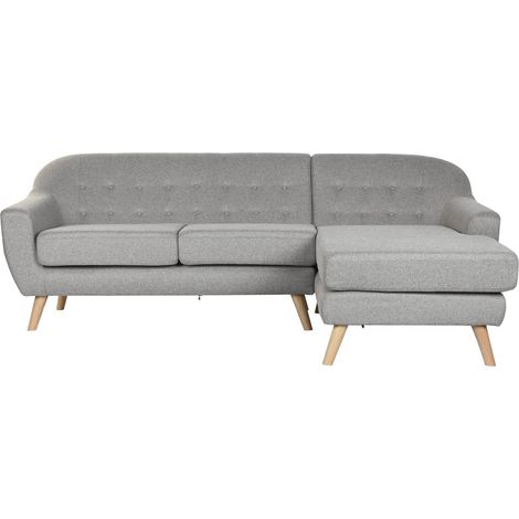 Sofa Poliester Rubberwood 226X144X84 Chaiselongue (1/5)