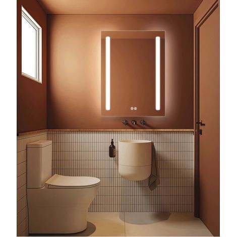 Espejo De Baño Duplo Plus 60X80, APP y Antivaho (1/5)