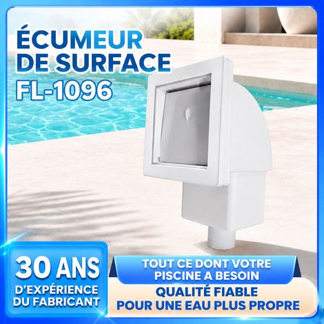 Skimmer mural pour piscine liner FL-1096 écumeur de surface en ABS filtration nettoyage 1,6 kg – Livraison gratuite (1/5)