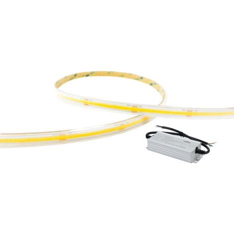 FLEXICOB 8 Ruban 24V LED COB 4000K 51W 4300lm 50000h 120° IP65 IRC 90 driver ARIC 55493 (1/2)