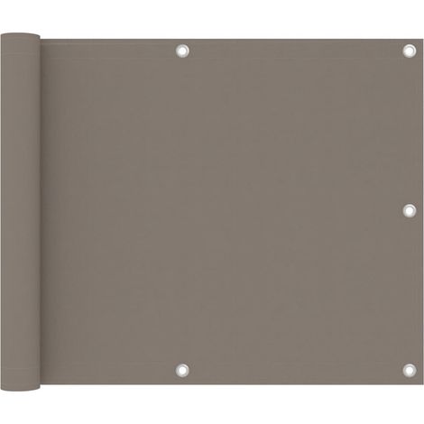 Paravento per balcone protezione privacy paravento privacy 75 x 500 cm tessuto oxford 020010386
