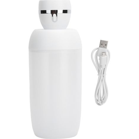 Humidificateur USB 400ml portable pour bureau maison, brumisateur silencieux de table (1/5)