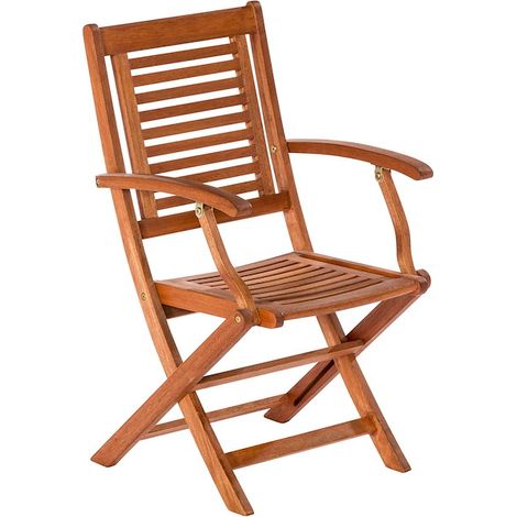 Cordoba Set 3tlg Eucalyptus Klapptisch, Ø 65 cm