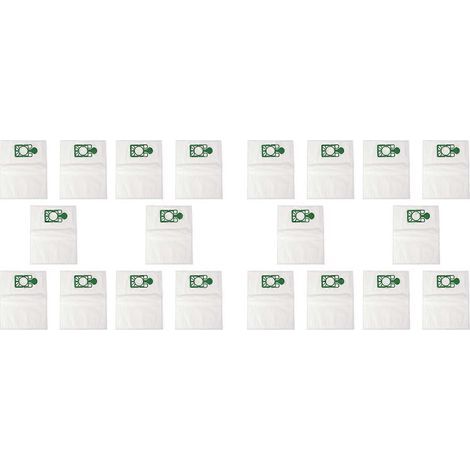 Lot de 20 sacs à poussière compatibles avec aspirateurs Numatic Henry, Hetty, James, remplacement référence NVM-1CH, sacs filtrants jetables de rechange. (1/5)