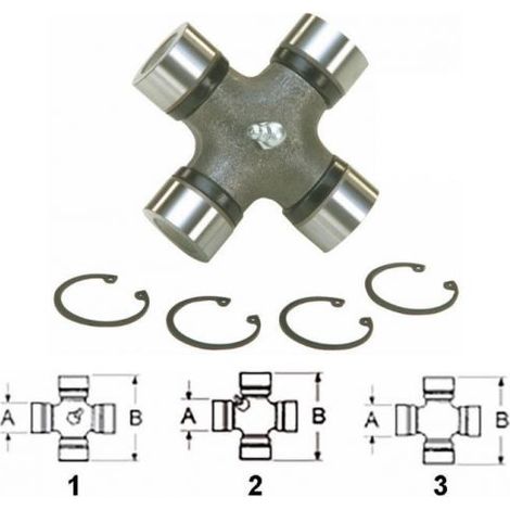CROCIERA CARDANICA 30.2x80 PER ALBERO DI TRASMISSIONE BY-PY (20121) (1/3)