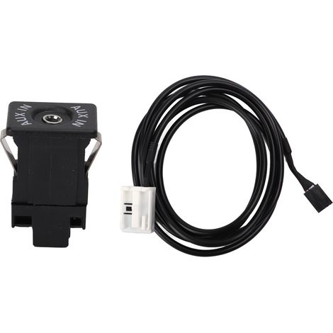 Câble AUX audio adaptateur, fiche mâle à prise, haute résistance, remplacement pour Superb 2008‑2011 (1/5)