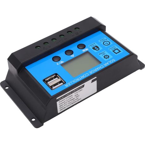 Contrôleur de Solaire MPPT 12V 24V pour Fonction de Capteur de Température du Système de Batterie 36/48V (30A) (1/5)