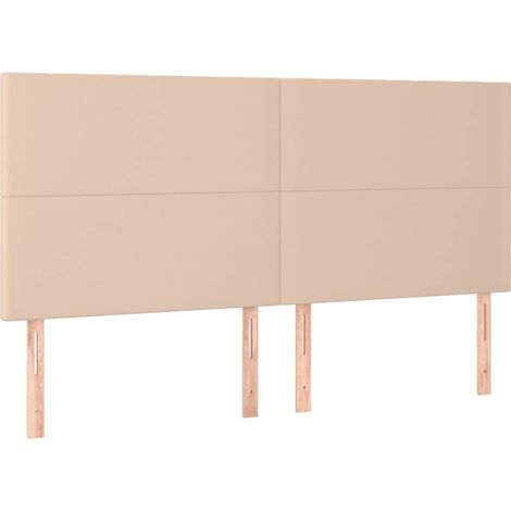 Maison Exclusive - Cabecero Capuchino 180x5x118/128 cm Piel Sinté (1/5)