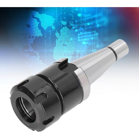 Porte-pinces ER32 NT30 pour fraiseuse CNC avec clé et filetage M12
