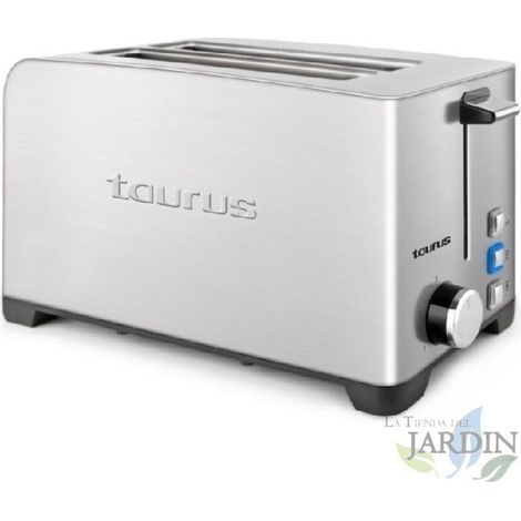 Tostapane Toro MyToast Duplo Legend.  Potenza 1400 W. Acciaio inossidabile.  2 slot.  Grigio.