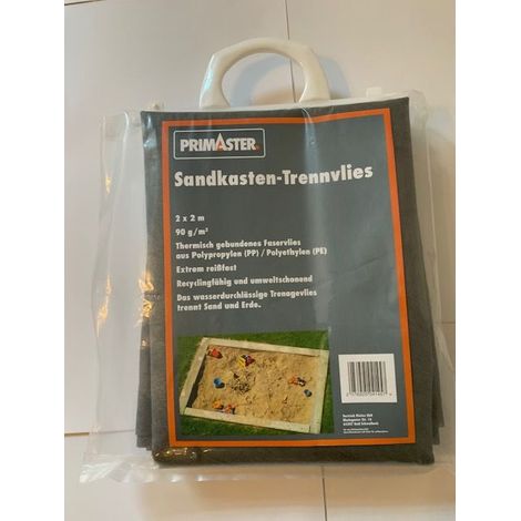 Primaster Trennvlies für Sandkästen Sandkastenvlies Schneidbar Sandschutzfolie (1/4)
