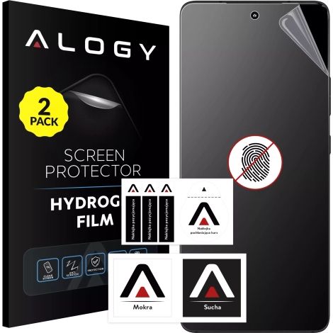 2x Alogy HydroSkin Matte Pro™ Hydrogel-Displayschutzfolie für Motorola Edge 30 Ultra „Fingerabdruckfrei“ (1/5)