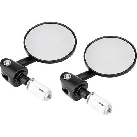 Universelle, klappbare Motorradspiegel, 2 Stück, 22 mm reflektierende Seitenspiegel, modifizierter Lenker (1/5)