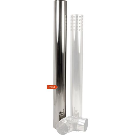 SIP FIREBALL IDX 1mtr Straight Flue (for 09236A, 09241A) - L10 x W10 x H100 cm