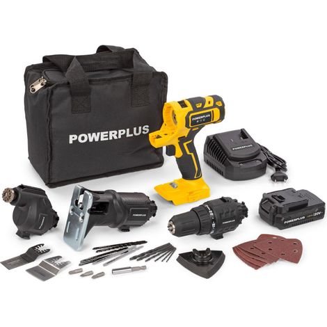 Utensile Multifunzione 5 in 1 20V Multi-Head Tool – POWX00550