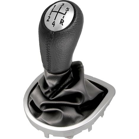 Pomo de palanca de cambios de 5 velocidades para Clio 3 Megane 2/3 Twingo 2 Kangoo 2 Scenic Laguna 2 Espace 4 Modus Campus, bota de cambio manual 8200379961 8200393246 (1/5)