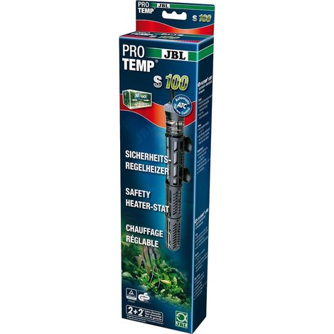 ProTemp S 100 chauffage aquarium 100W panier de protection tige thermostatée submersible bac 60-100 L poissons (1/5)